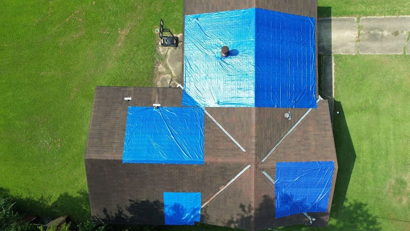 Emergency Roof Tarping Central Alabama